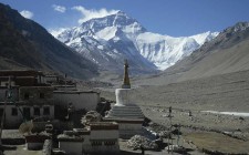 View of Everest from Rongbuk